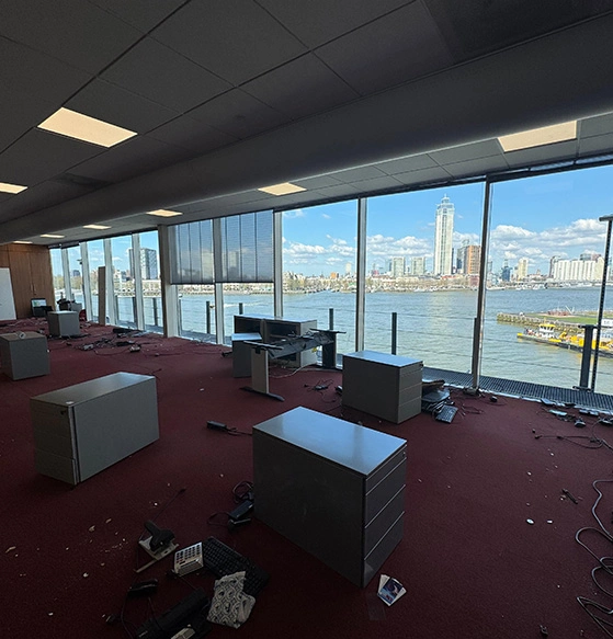 bedrijfspand ontruimen en klaar maken voor oplevering