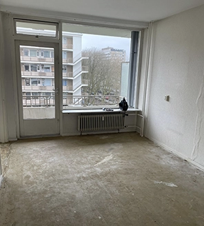 flat-ontruimen-mariahoeve-leeg flat ontruiming mariahoeve