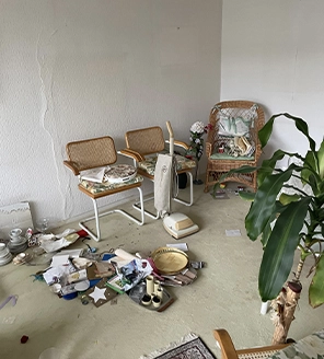 flat-ontruimen-mariahoeve flat ontruiming mariahoeve woonkamer