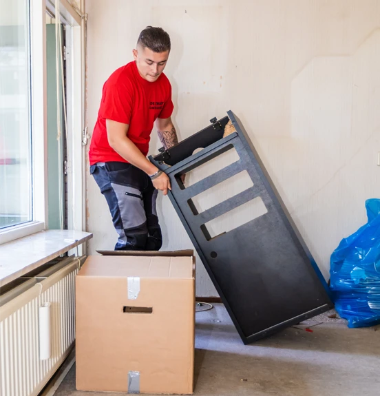 Flat ontruiming in leiden