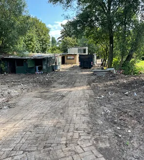 Hetzelfde pad als in afbeelding 8, vrijwel identiek qua uitzicht, maar met iets andere lichtinval.